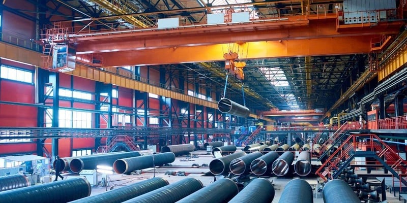 this-piping-facility-used-a-metal-building-with-an-overhead-crane